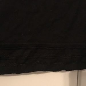 Black half cover jacket